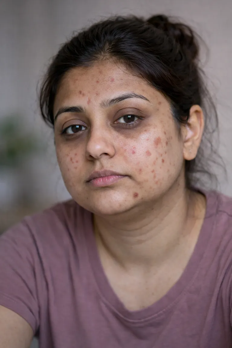 Pimples and pigmentation concern